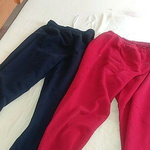 2 pairs of sweatpants